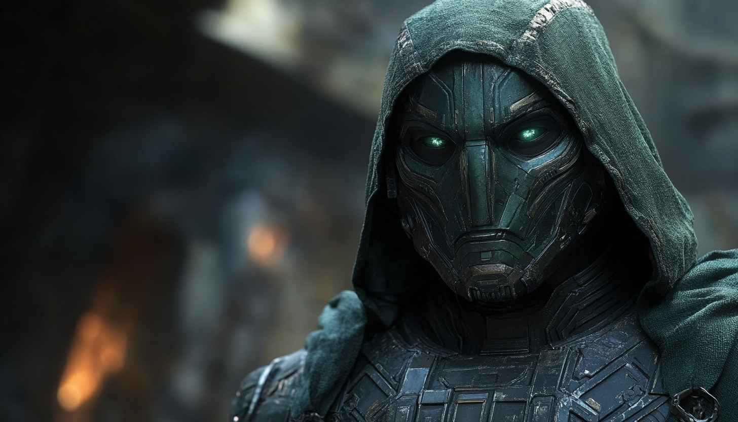 Doctor Doom Wallpaper: Marvel Comics Supervillain Character Art