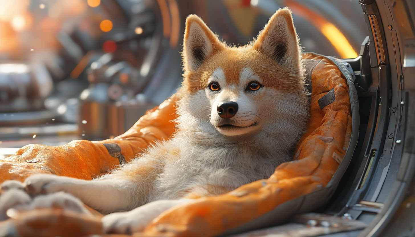Space Dog Wallpaper: Shiba Inu Astronaut Pet 4k Wallpaper