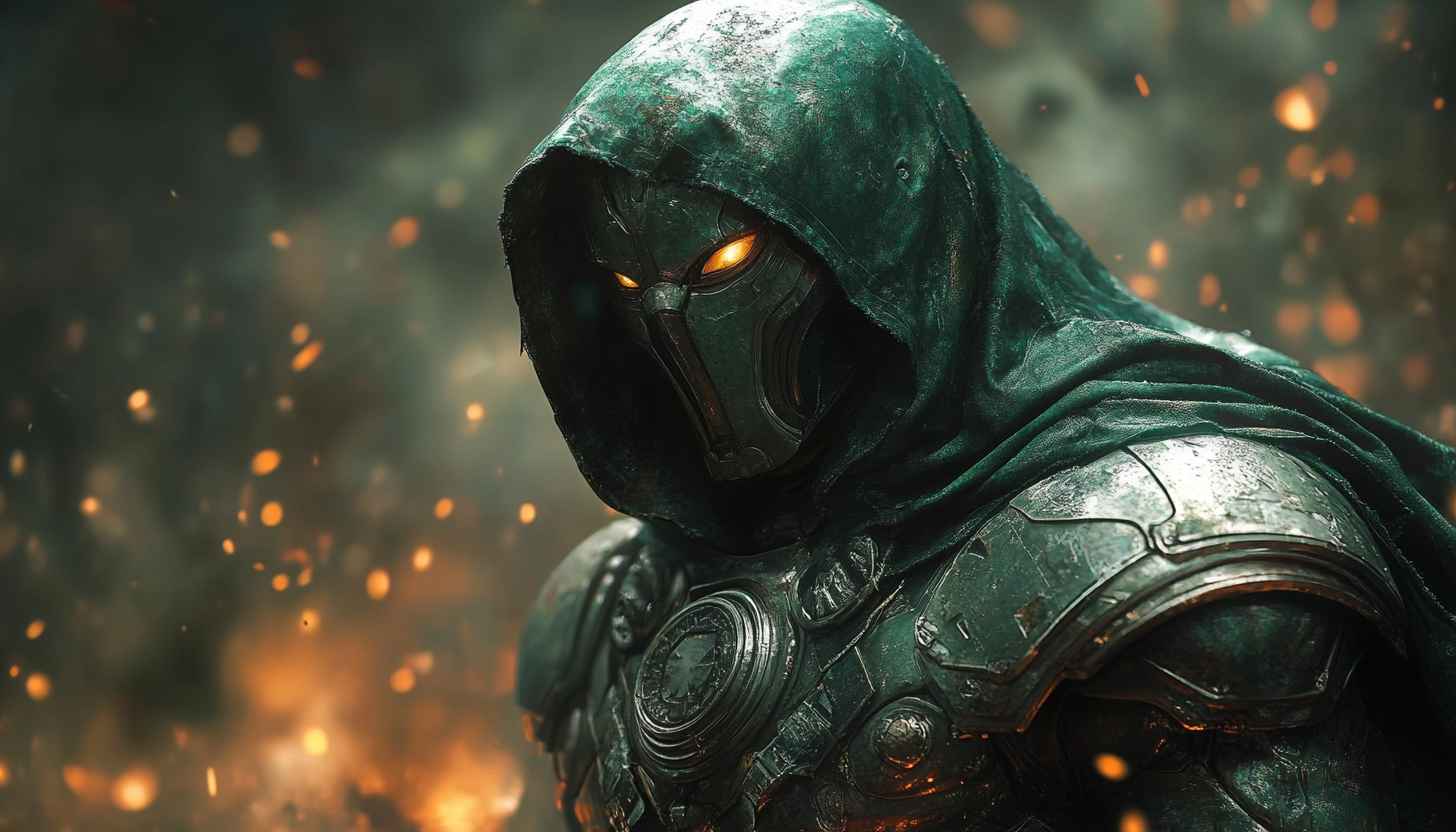 Doctor Doom Marvel Comics Superhero 4K HD Wallpaper