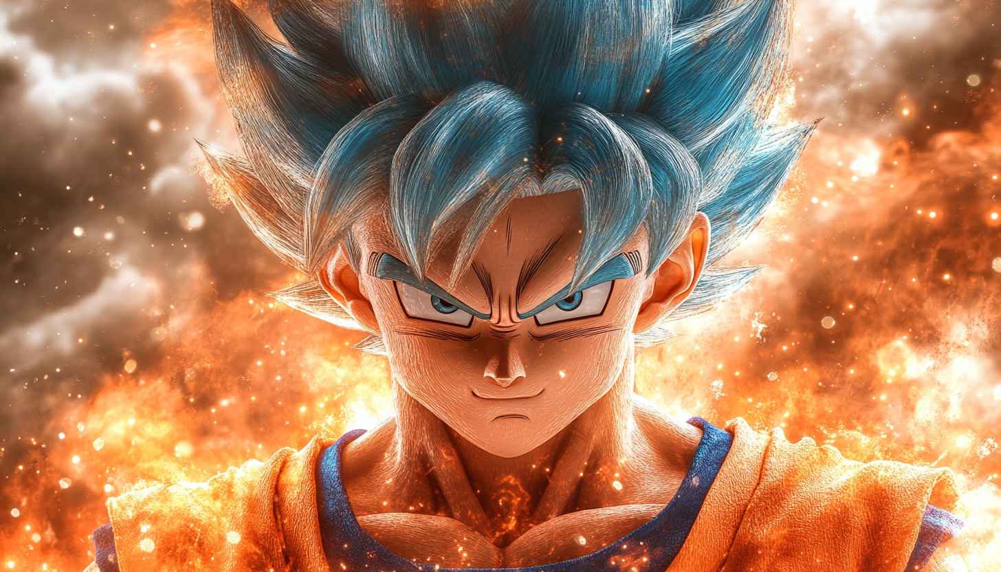 Goku Super Saiyan Blue Wallpaper, Dragon Ball Anime HD