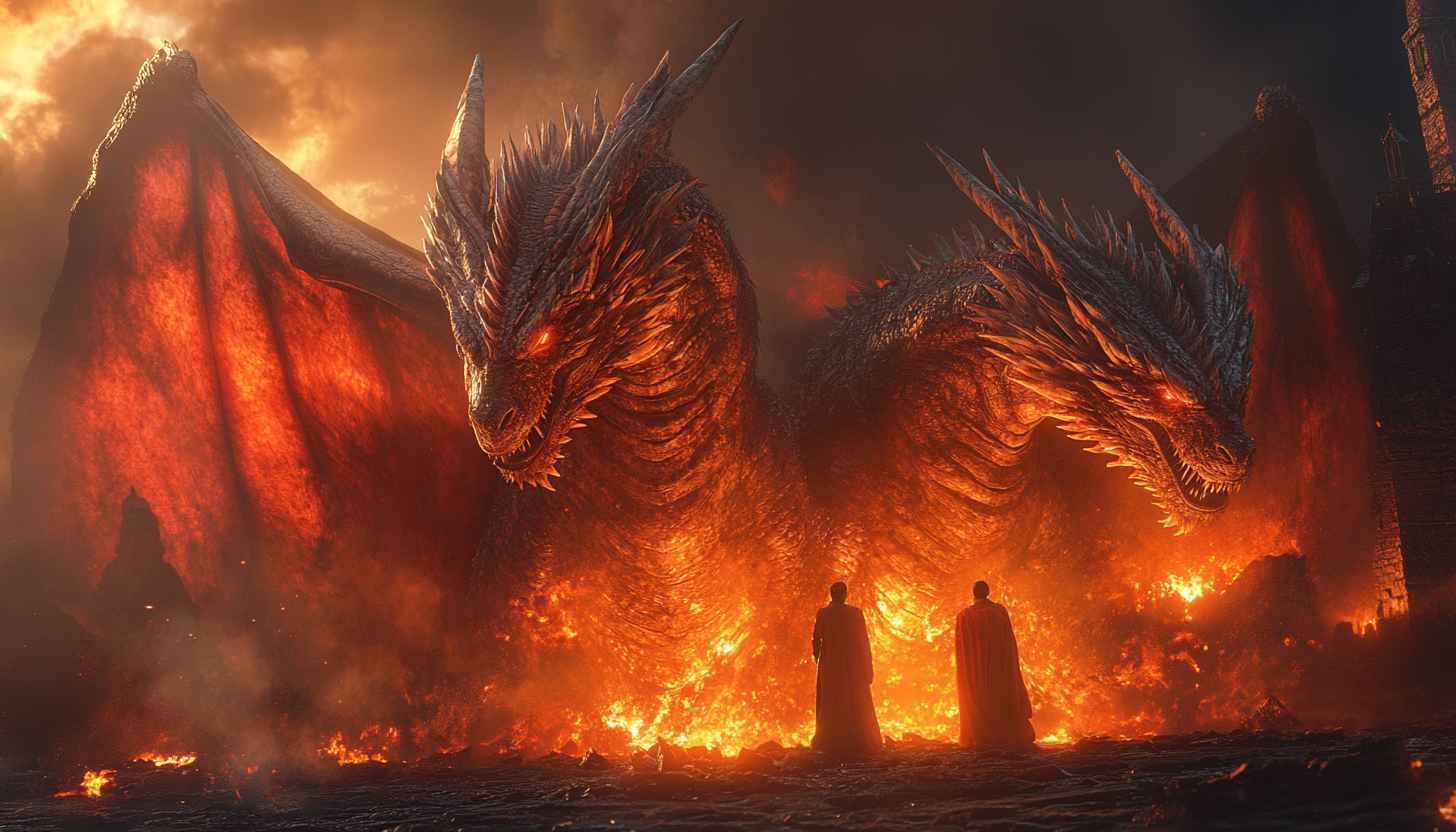 Dragon Wallpaper, Game of Thrones Wallpaper, Fantasy Dragon Art