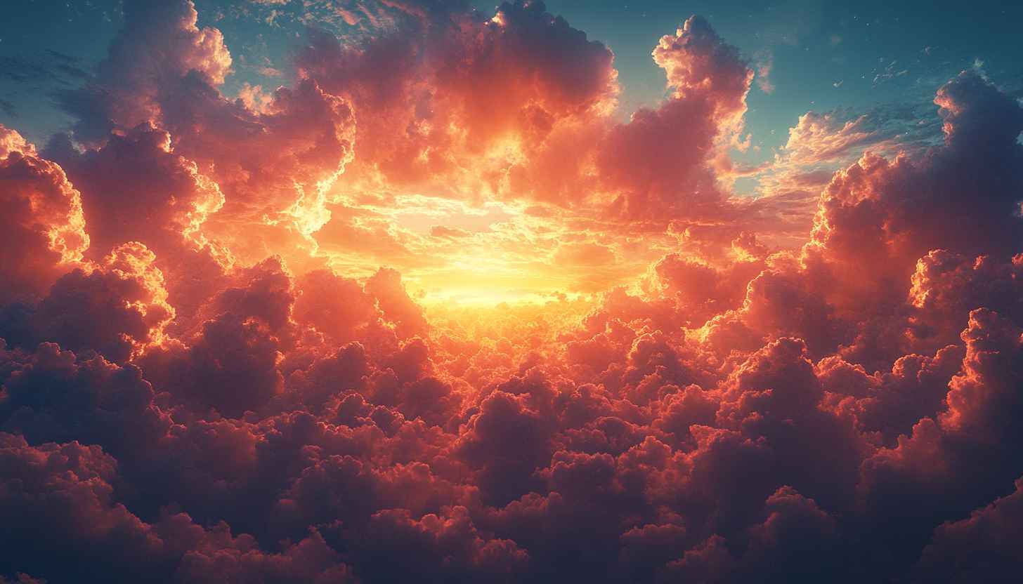 Stunning Sunset Cloudscape Wallpaper for Desktop and Mobile