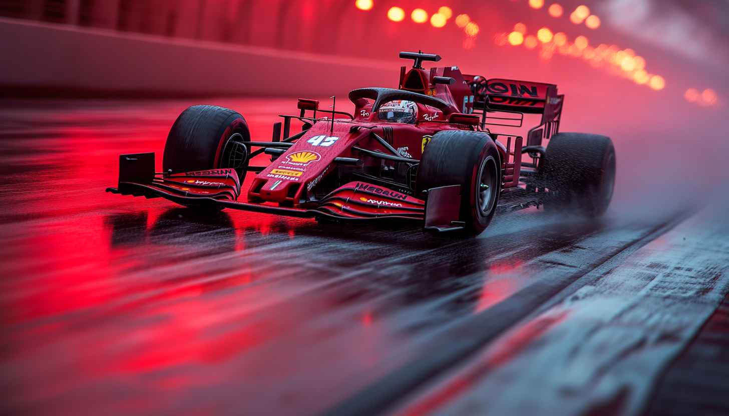 Ferrari F1 Racing Car Wallpaper, Motorsport 4K Wallpaper
