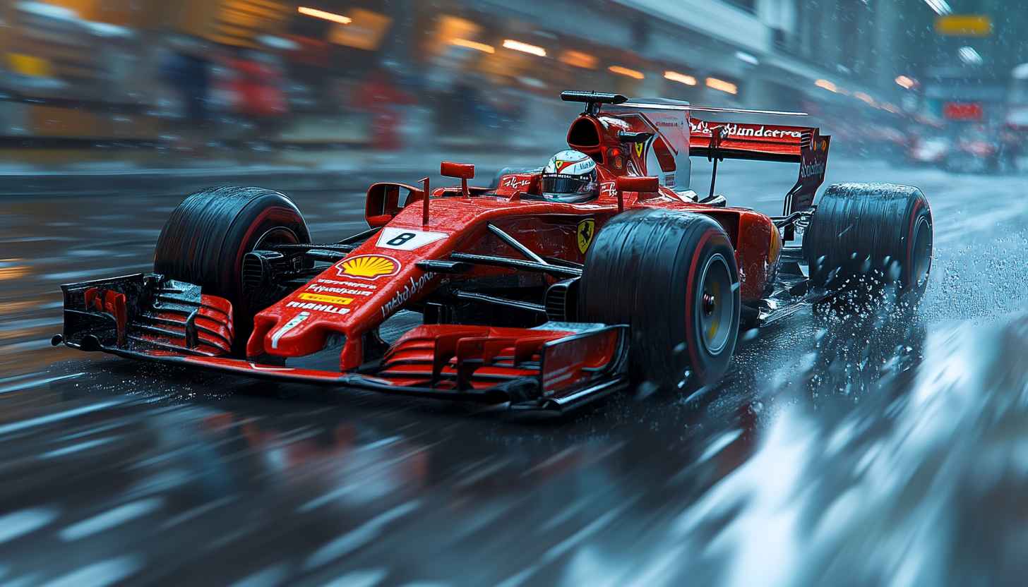 High-Speed F1 Racing Car Wallpaper for Desktop & Mobile