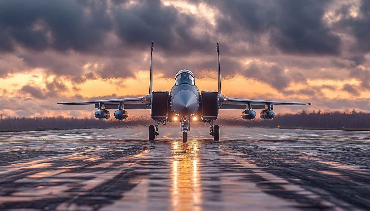 F-15 Eagle Fighter Jet Wallpaper, Military Aircraft Wallpaper, 4k