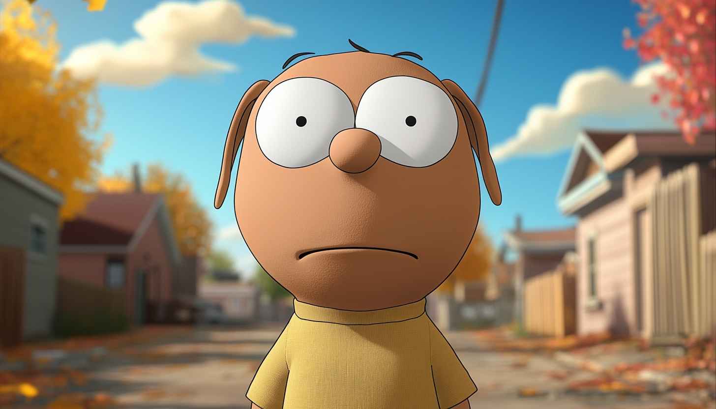 Dilbert Dogbert Inspired AI Cartoon Wallpaper For Desktop