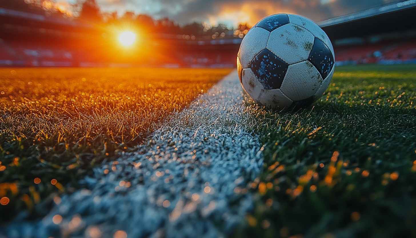 Soccer Ball Field Wallpaper, Sports Stadium Scenery, HD Backgrounds