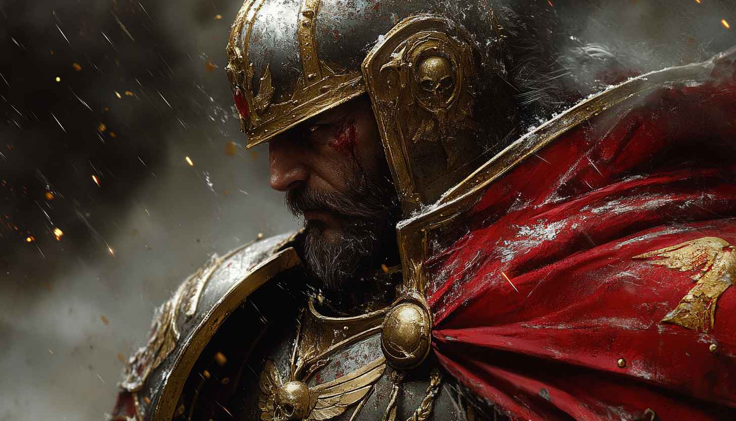 Warhammer Warrior 4K Wallpaper for Desktop and Mobile