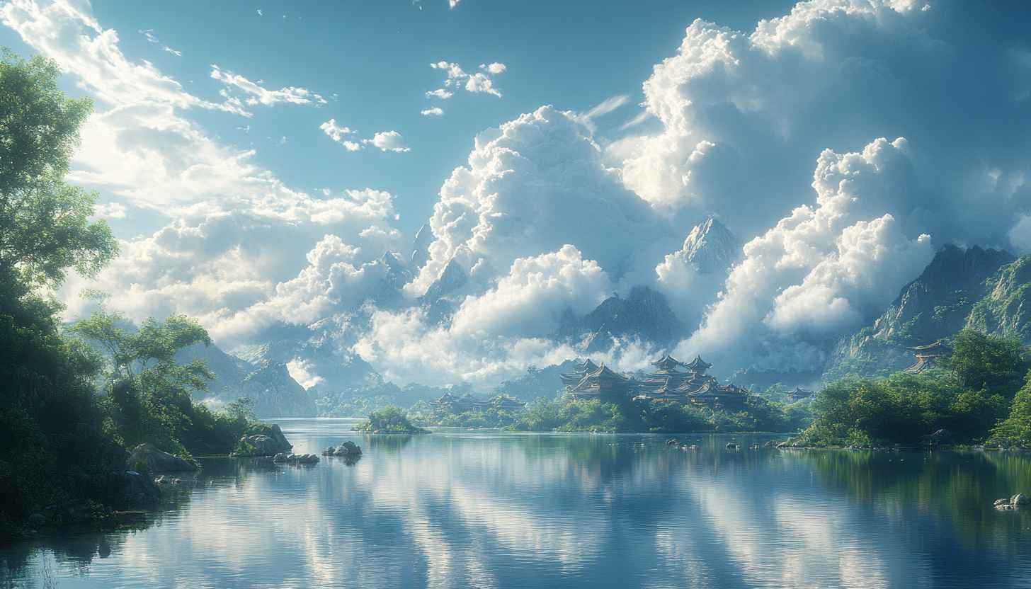 Serene Lake View Landscape Wallpaper in 4K UHD