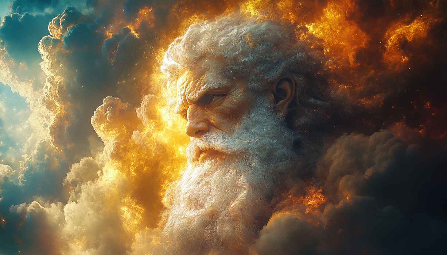 God Wallpaper: Zeus, Greek Mythology, Fantasy Art, Deity Wallpaper