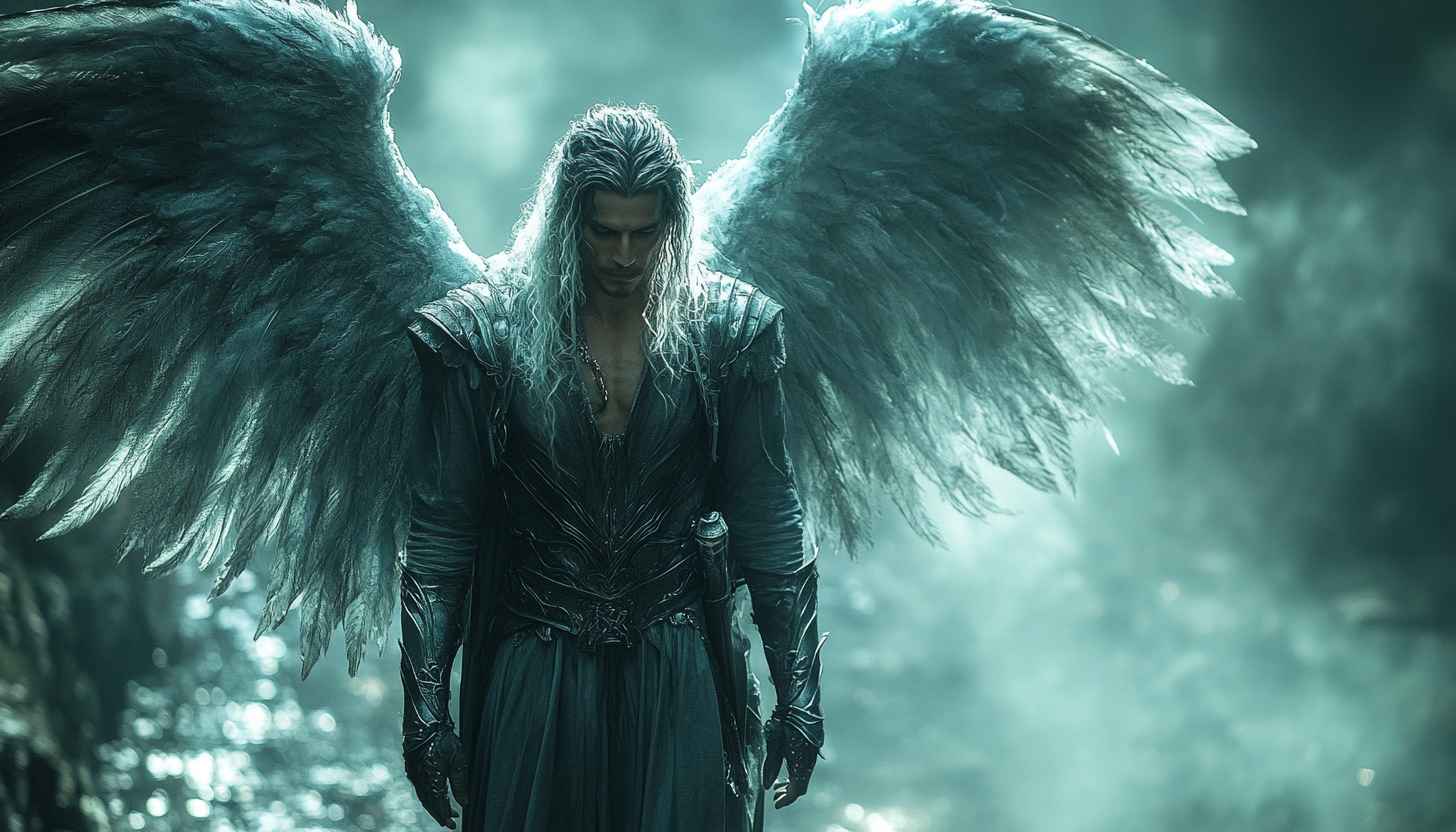 Fallen Angel Wallpaper, Fantasy Angelic Wallpaper, Angel Wings Wallpaper HD