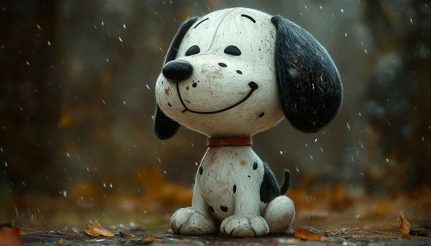 Snoopy Wallpaper Cute Character Cartoon Dog HD Wallpaper