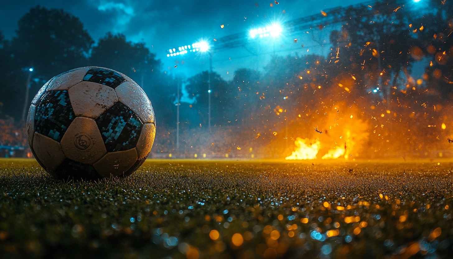 Soccer Wallpaper, Football Field Background, Sports Wallpaper, Stadium Lights