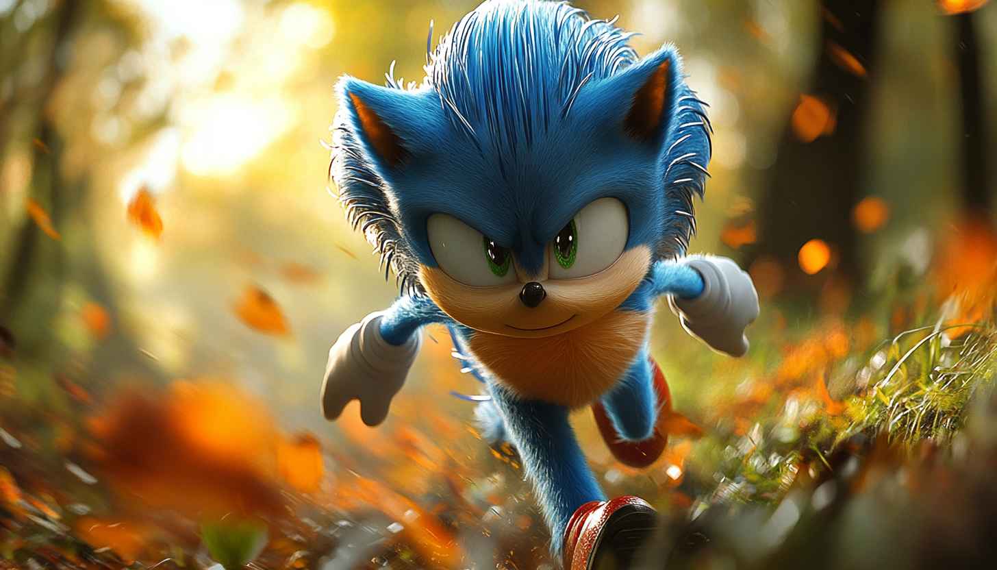 Sonic The Hedgehog Wallpaper: Action, Cartoon, Movie Character