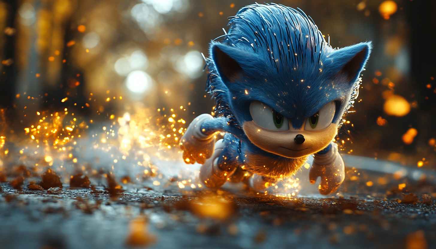 Sonic The Hedgehog Movie Wallpaper, 4K, HD, Character Wallpaper
