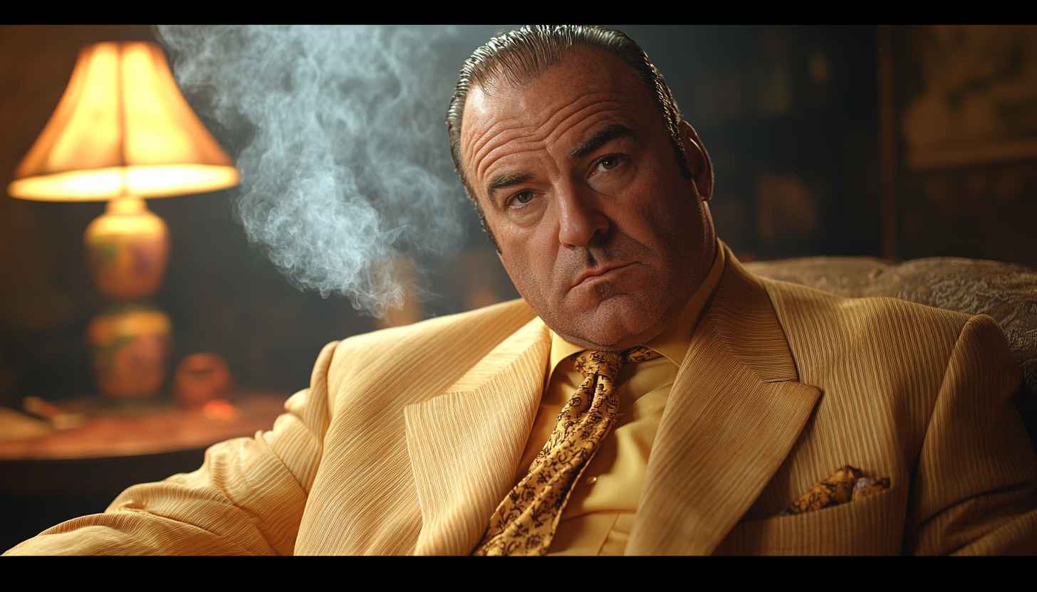 Tony Soprano Wallpaper, The Sopranos, HBO Series, Crime Drama