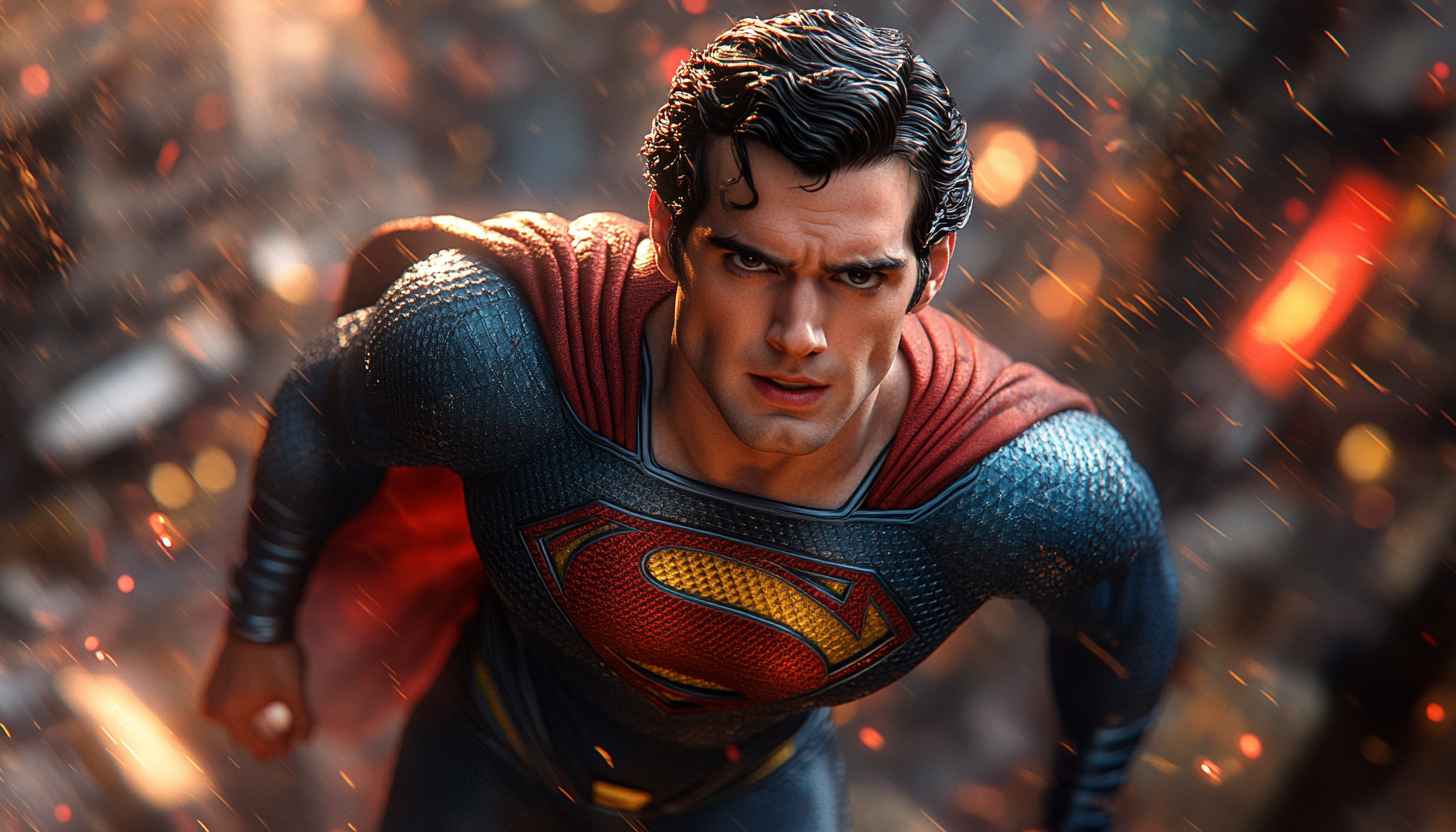 Henry Cavill Superman Wallpaper in 4K for Desktop Background