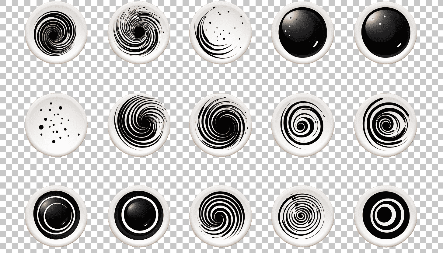 Abstract Vortex Patterns, Modern Geometric Abstractions, Contemporary Digital Art, Futuristic Design Elements