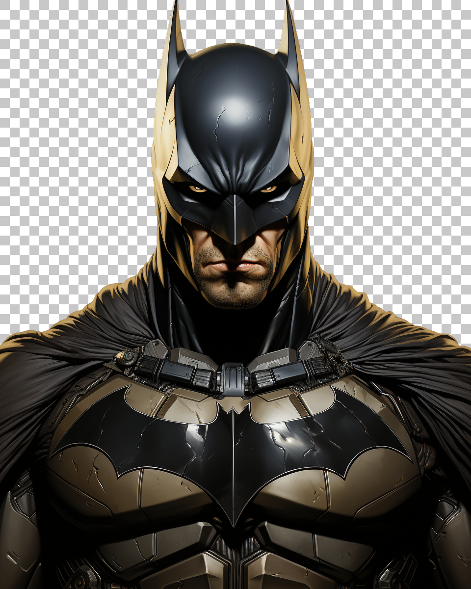 Batman DC Comic png, Dark Knight artwork, Gotham City illustrations, superhero wallpapers, Justice League images.