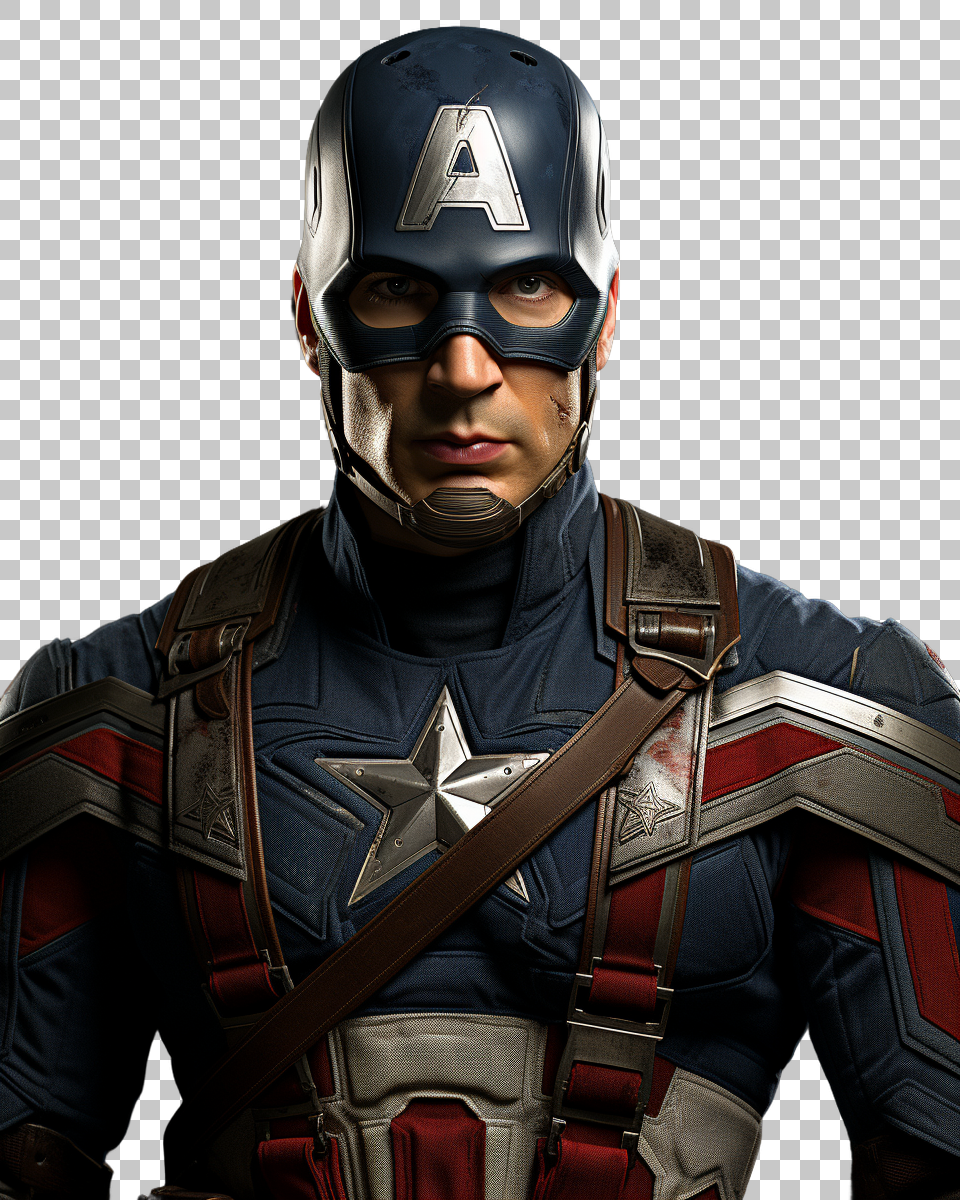 High-Quality Captain America PNG Image