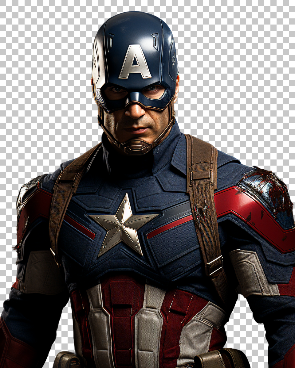 High-Quality Captain America PNG -  Now