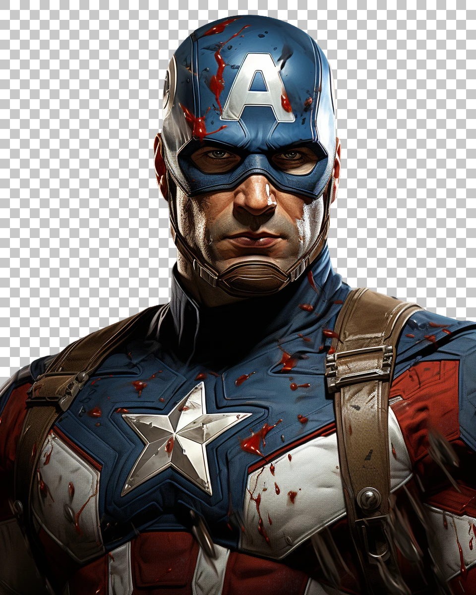 High-Quality Captain America PNG -  Now