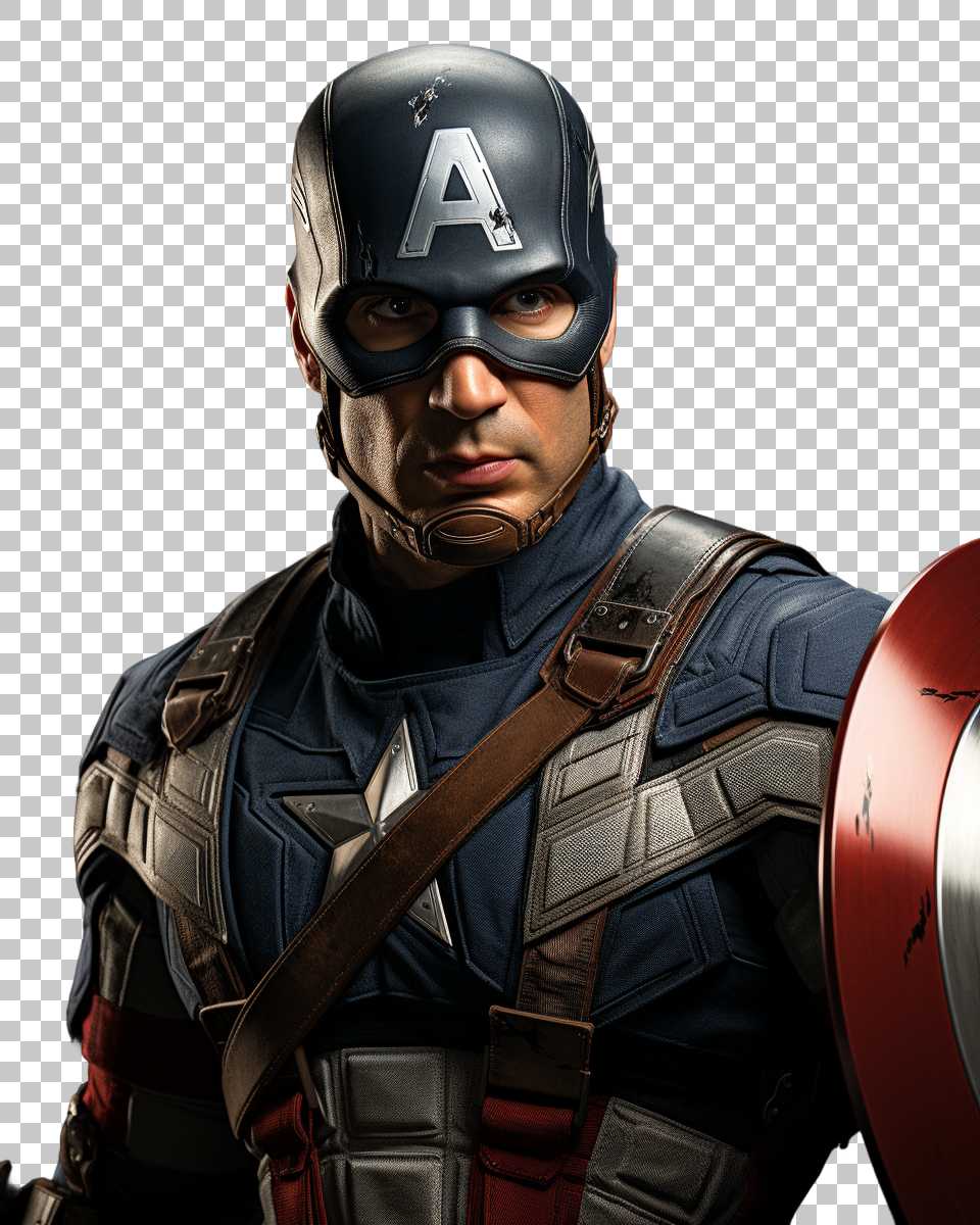 High-Quality Captain America PNG -  Now