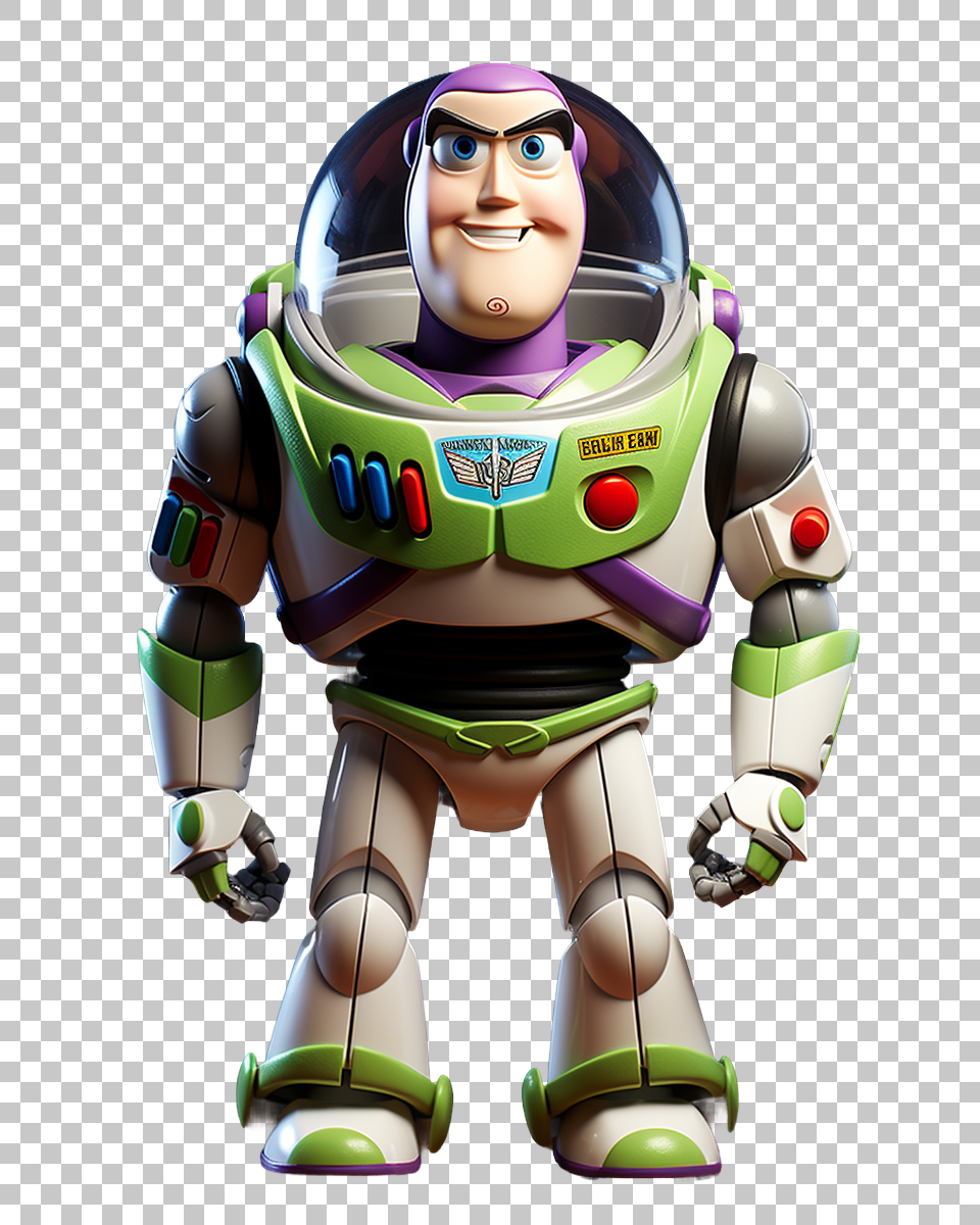 High-Quality Buzz Lightyear Toy Story Transparent PNG