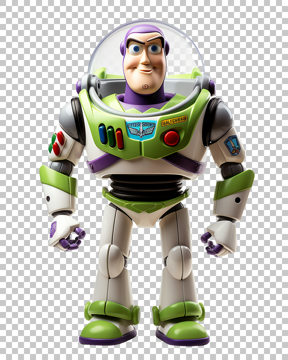 High-Quality Transparent PNG of Buzz Lightyear from Toy Story