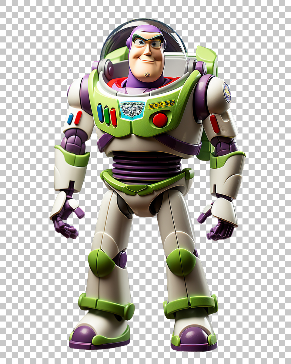 High Quality Transparent Buzz Lightyear Toy Story PNG -