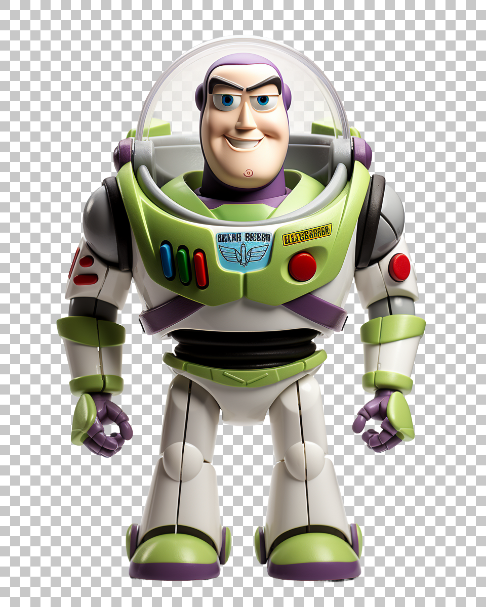 High Quality Transparent Buzz Lightyear Toy Story PNG -