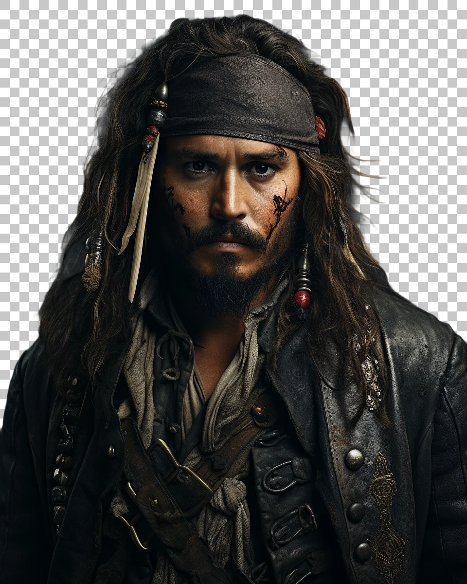 High Quality Captain Jack Sparrow PNG