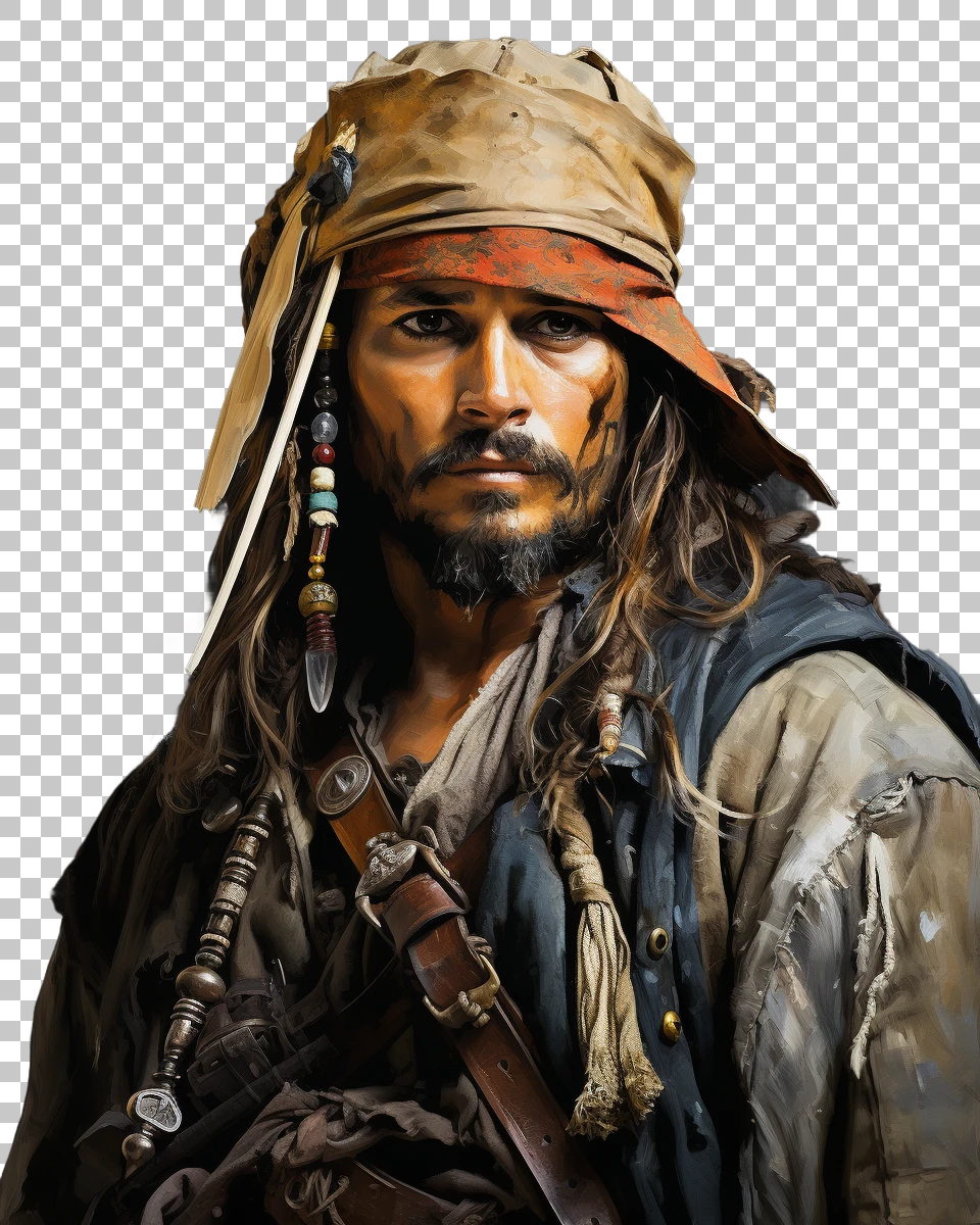 Get Your High-Quality Captain Jack Sparrow PNG