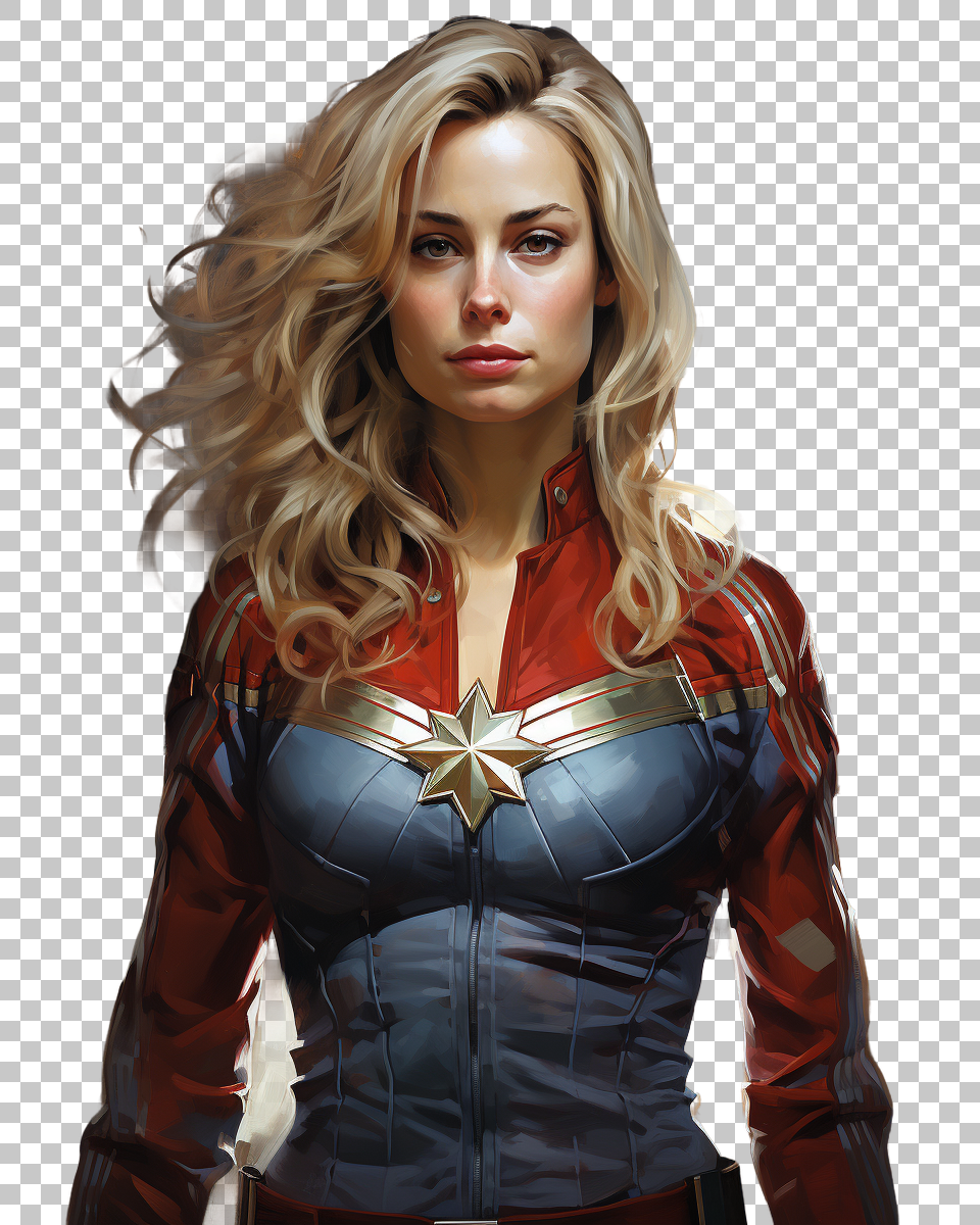 High-Quality Captain Marvel PNG  for