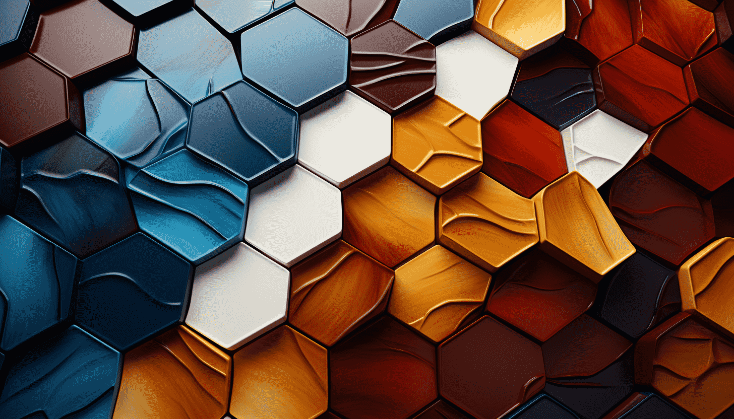 Eye-catching Tessellation Artwork for Web Design, motif
