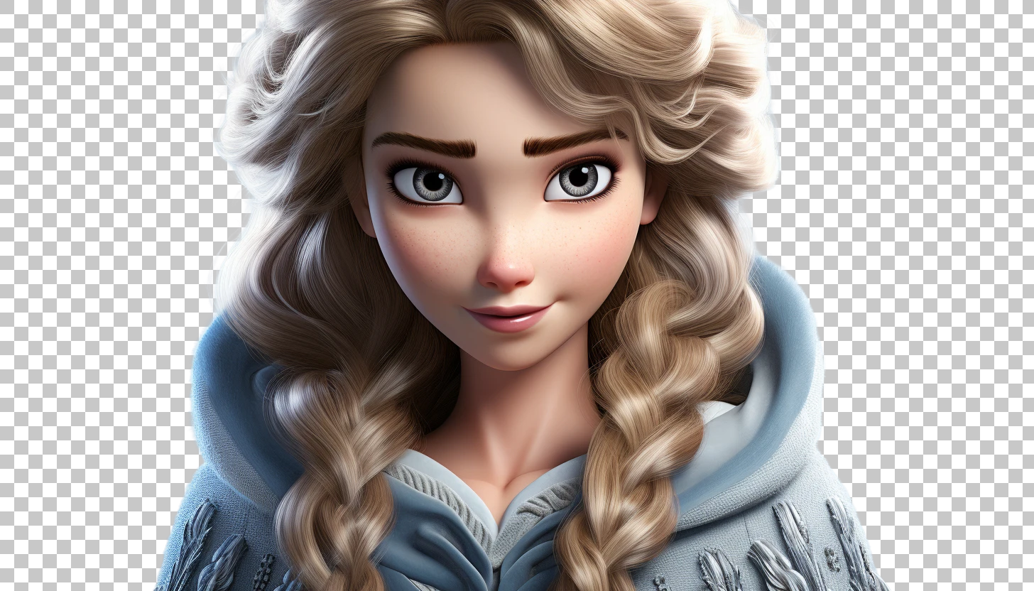 Dynamic Elsa Frozen Sketch for Creative Ventures, Elsa, snowflake