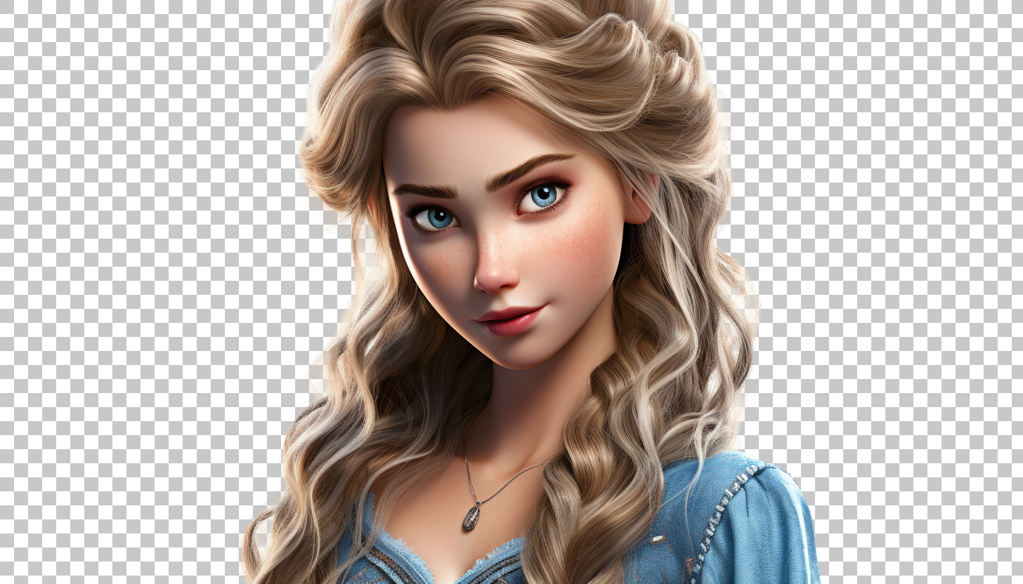 Elsa Frozen Portrait in PNG for Disney Enthusiasts, Elsa, winter