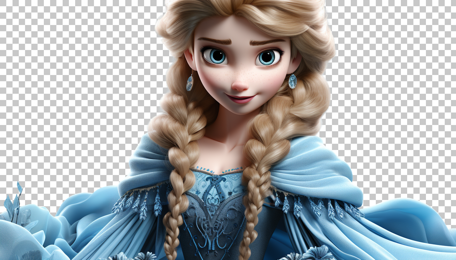 Explore with Elsa Frozen Sketch for Artistic Illustrations, Disney character, magic