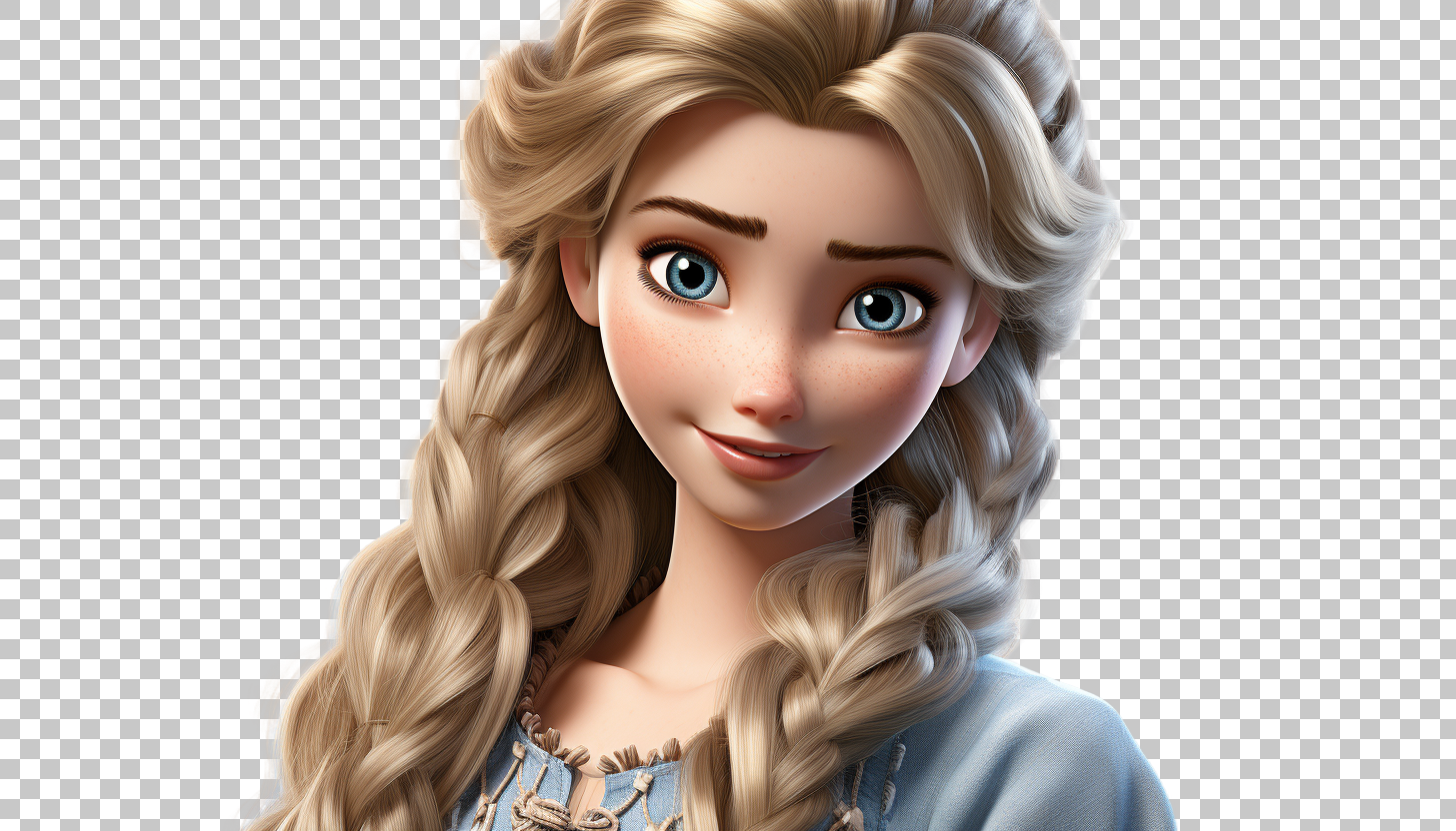 Vibrant Elsa Frozen Artwork for Creative Designs, princess, snow