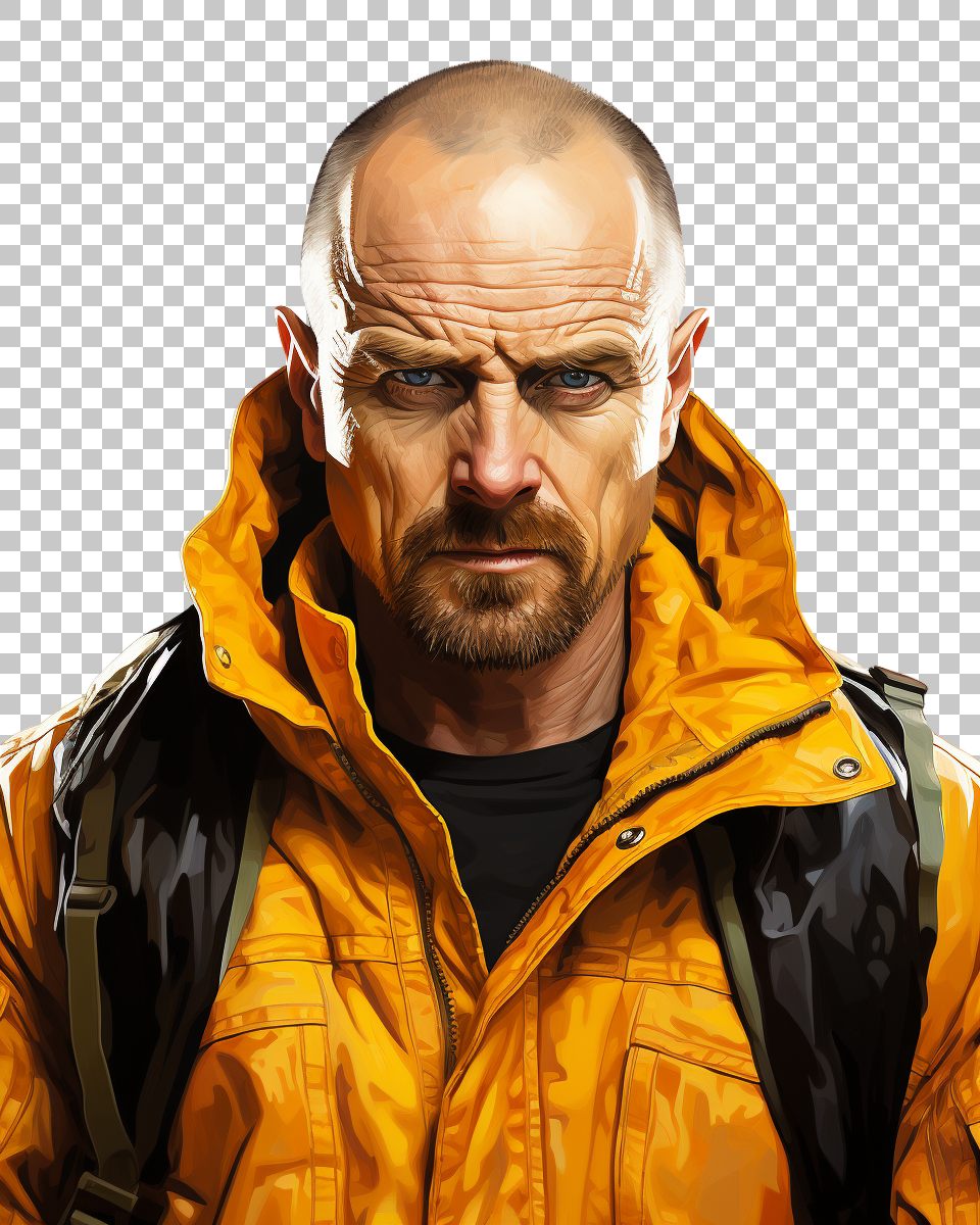 Jesse Pinkman Breaking Bad PNG Illustration, Embrace the Gritty Realism of Breaking Bad's Iconic Character, Crime, Drama