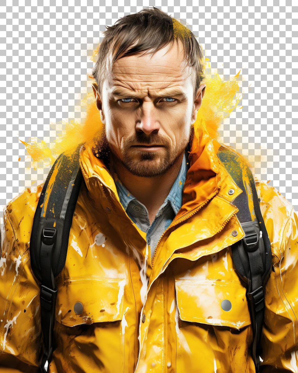 Jesse Pinkman Breaking Bad PNG, Iconic TV Character Illustration, Drama, Methamphetamine