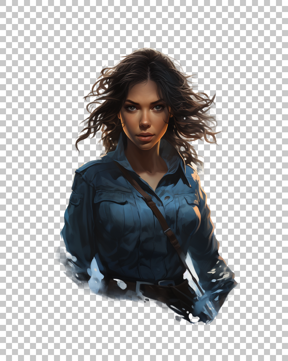 Korra The Legend PNG, Dynamic Animated Character Illustration, Animation, Fantasy