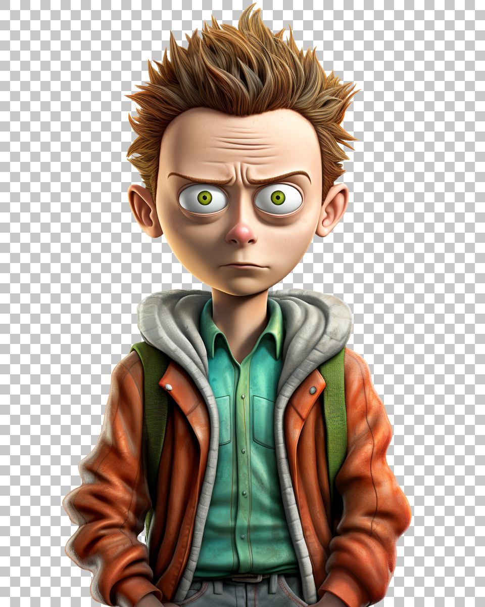 Morty Smith Adventure Companion PNG Image, Interdimensional Travels, Animated Series