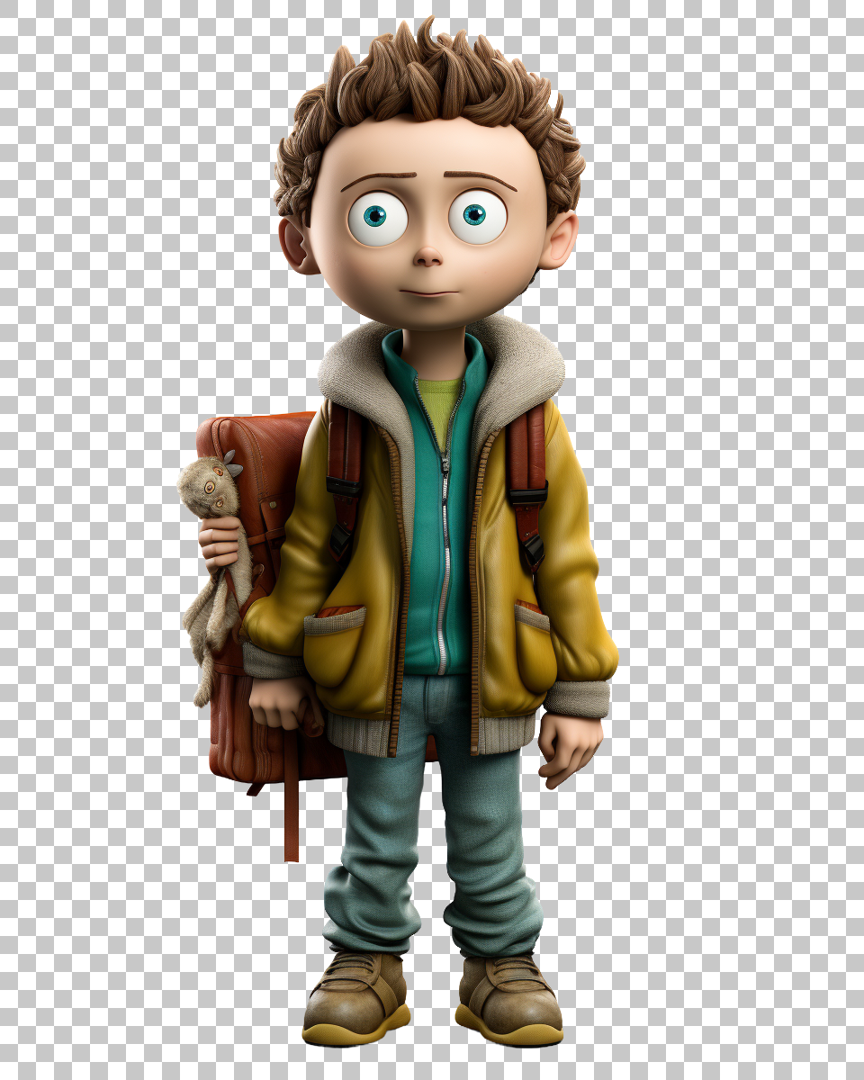 Morty Smith PNG Art, Tribute to Rick and Morty's Character, Cartoon Animation
