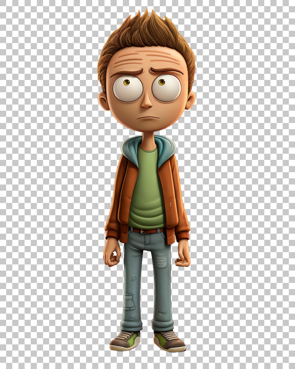 Morty Smith PNG, Rick and Morty Character Illustration, Cartoon, Animation