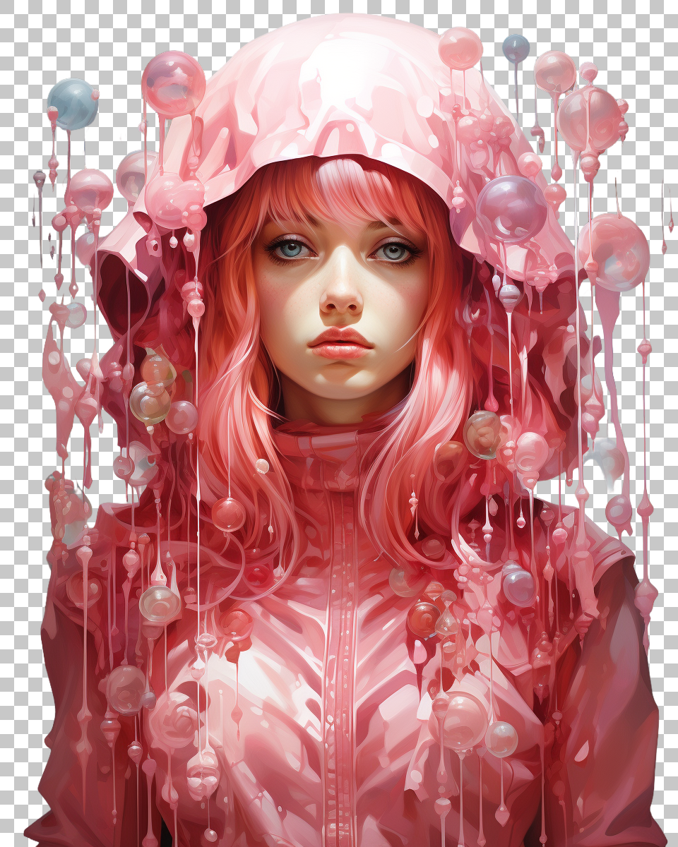 Princess Bubblegum PNG Portrait, Join Candy Kingdom Quests, Cartoon, Classic