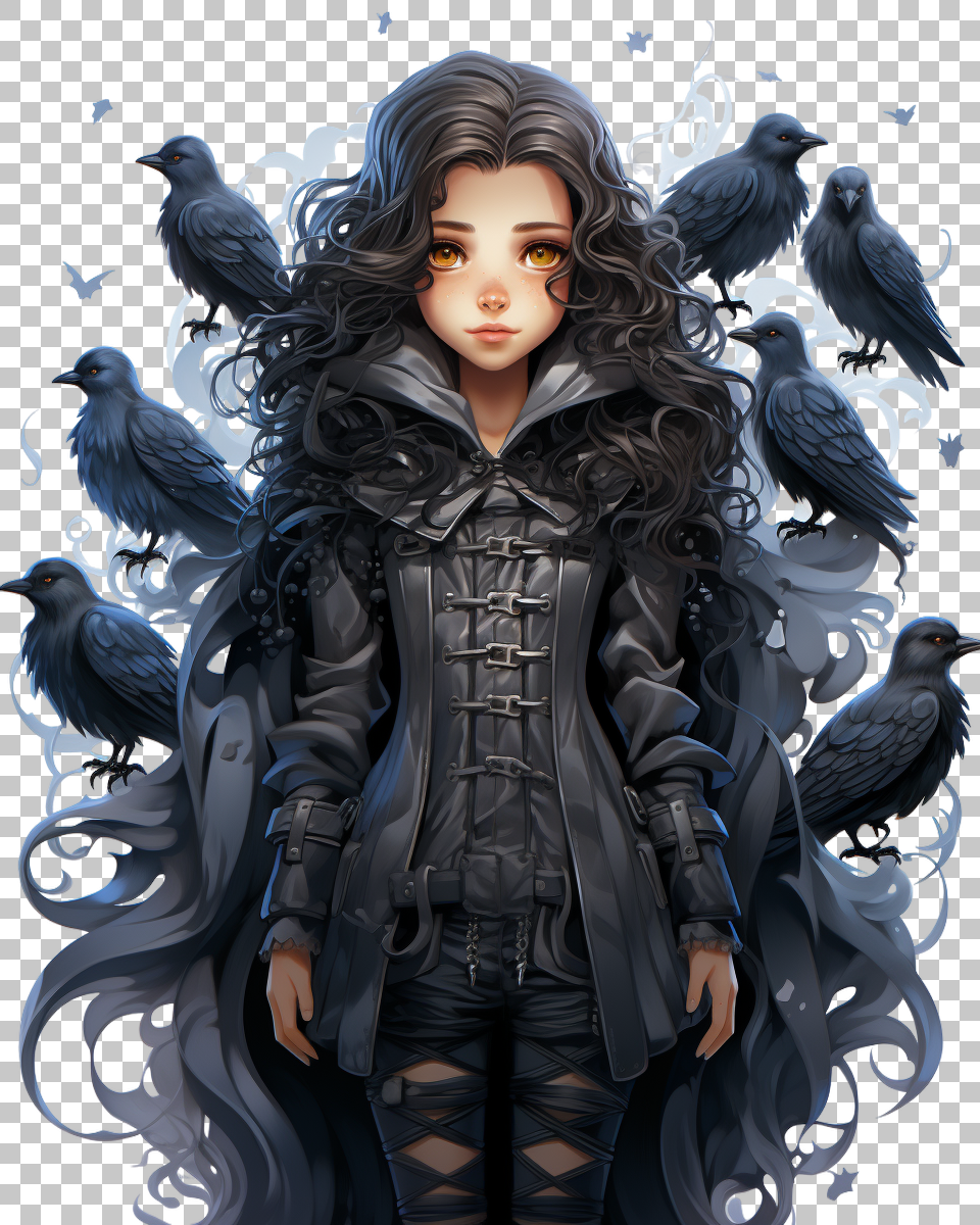 Dynamic Raven Teen Titans PNG, Iconic DC Comics Figure, Cartoon, Animation
