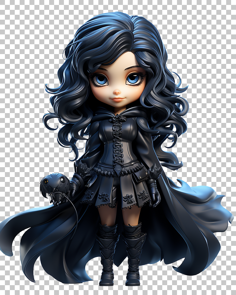 Raven Teen Titans PNG Artwork, Dark and Brooding DC Comics Hero, Cartoon, Animation