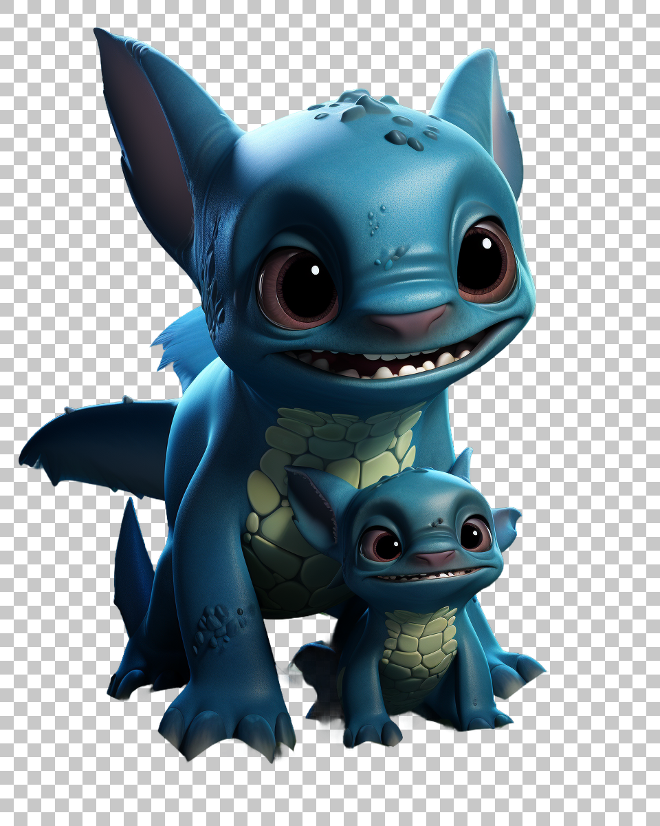 Stitch and Lilo drawing, Disney movie magic, alien friend