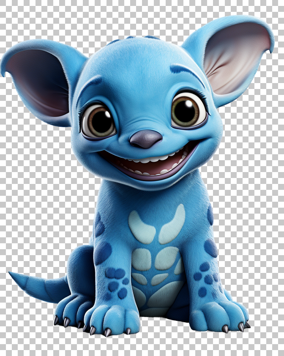 Stitch and Lilo vector illustration, Disney friendship bond, Ohana forever